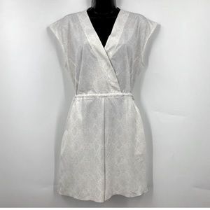 Athleta Women's Marlow Printed Romper Snake Skin V-
Neck Sleeveless Romper Sz XS